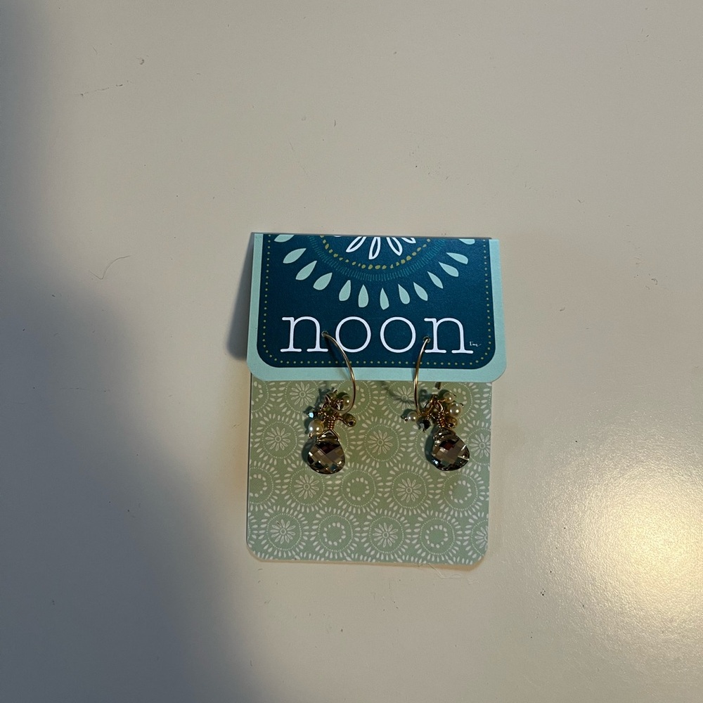 New Noon Handmade Earrings No Back Stopper